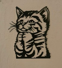 Art Mural Chat Mignon -