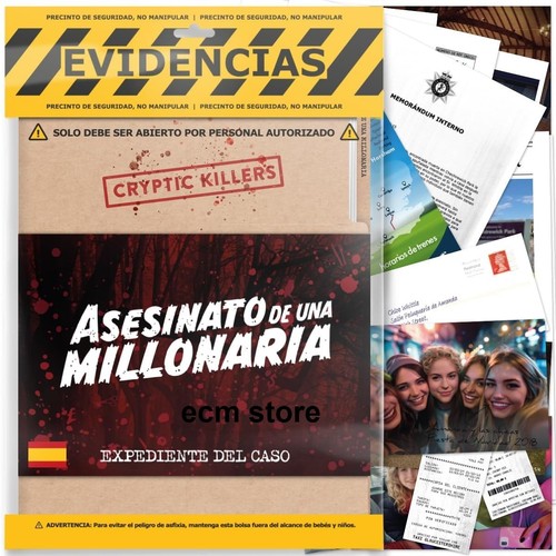 Evidencias cryptic killers jeu - evidencias,