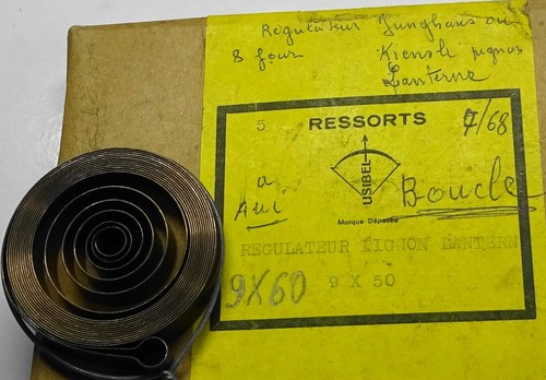 Ressort regulateur jours - 8, a