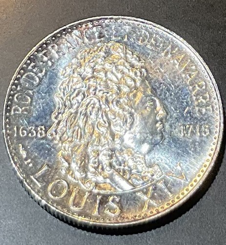 Médaille louis xiv roi de - roi,