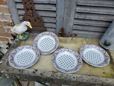 4 ASSIETTES CREUSES EN