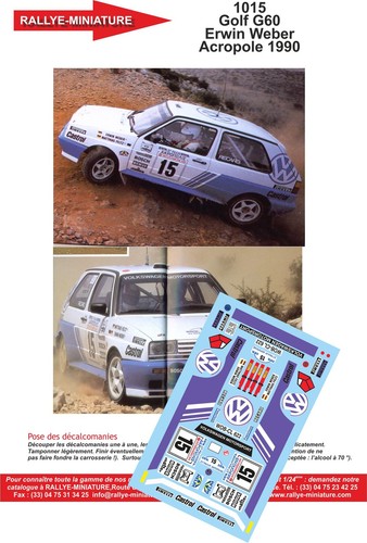 Decals ref 1015 vw - ref,