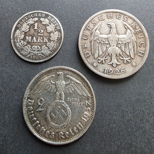 Lot monnaies allemandes en - 3,