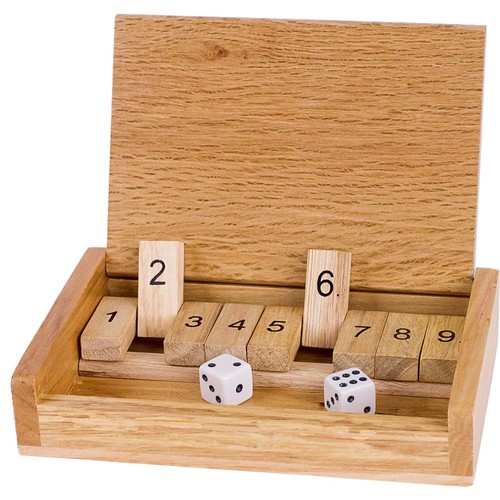 Shut the box - 'shut,