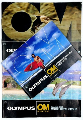 Olympus booklets zuiko - om, booklets: