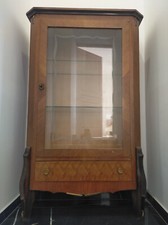 Vitrine vintage en placage de palissandre 1950/1960