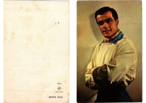 Cpa toni sailer film star - toni,