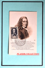 France 1950 Carte Philatélique" Voltaire -  Musée Postal/Poste gallo-romaine "
