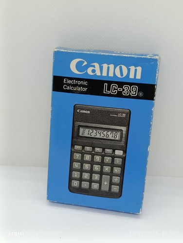 Calculatrice vintage canon - vintage,