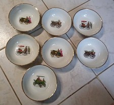 7 Bols vintage porcelaine