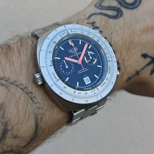 Heuer calculator 110 633 - heuer,