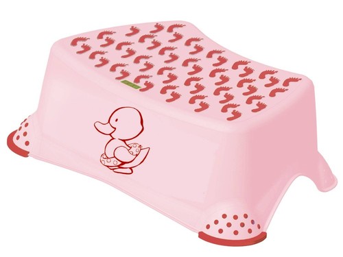 Tabouret little duck rose - little,