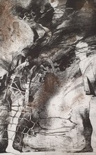 Vintage abstrait surréaliste