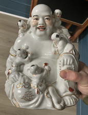 Grand Bouddha Porcelaine et