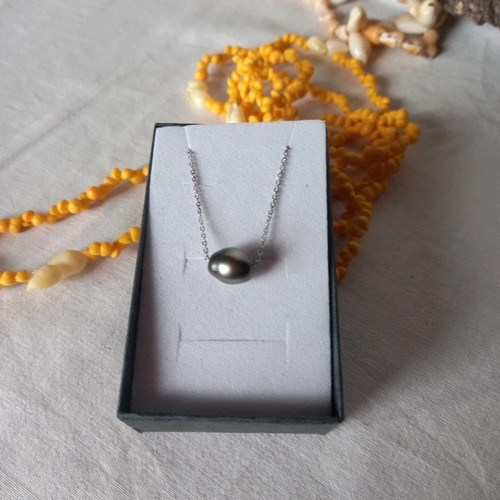 Pendentif perle tahiti - perle,