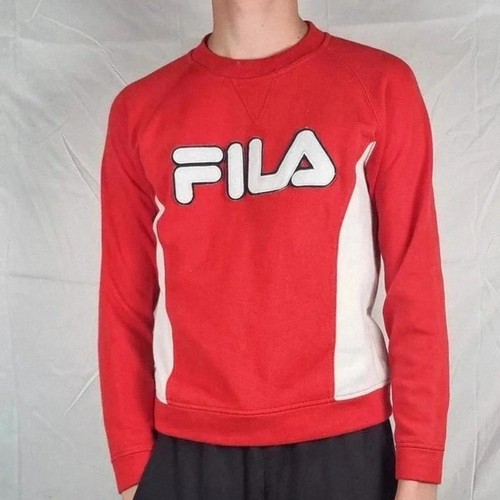 Sweat fila rouge vintage - sweat,
