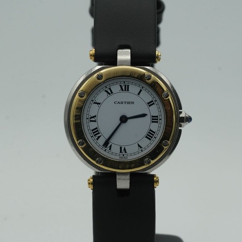 Cartier santos ronde - ronde, quartz