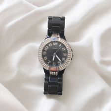 Montre femme GUESS NOIRE MINI PRISM W11611L2 BRACELET EN POLYCARBONATE