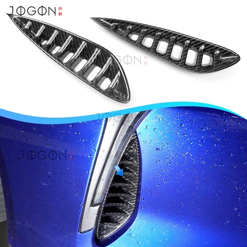 Real carbon front bumper - front,