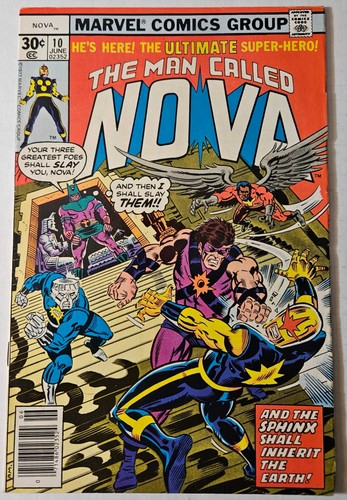 Nova marvel comics 1977 - nova, comics,