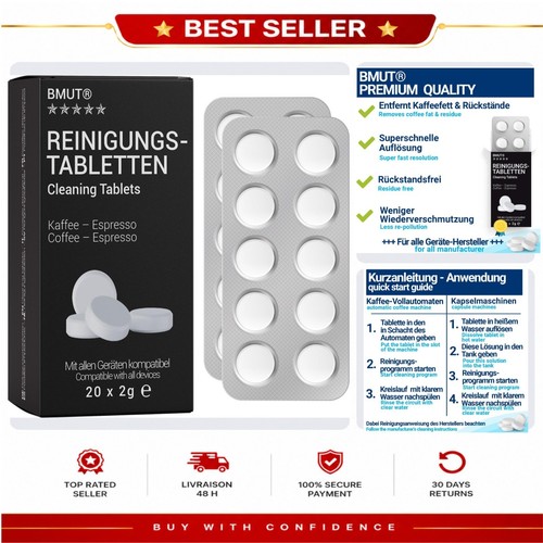 Pastilles nettoyage machine - , à