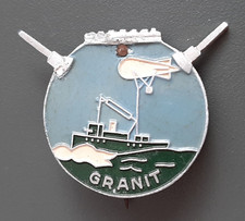 Insigne Dragueur de Mines GRANIT Marine puis Kriegsmarine 1942 prototype Augis