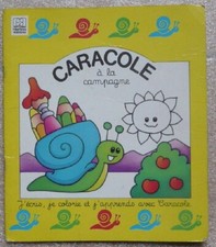 Livre d'enfant Pédagogie Activités avec CARACOLE A LA CAMPAGNE 