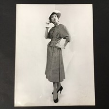 Lucile MANGUIN 1956/1957 Photo Eliane Martin Mode Argentique Original