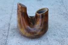 Pichet ,vase POULE en céramique , grès de Puisaye ??signé JEAN 