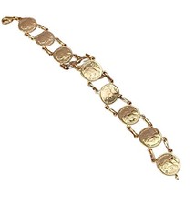 Bracelet pièces imitation - pièces,