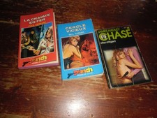 A VOIR ! LOT 3 ANCIENS ROMANS POLICIER " GERRARD - TURNER - HADLEY... "  1970/72