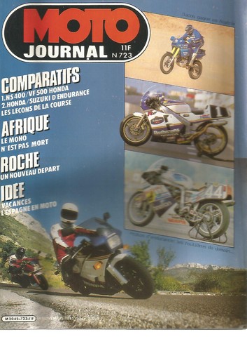 Moto journal 723 400 - n°723, ns