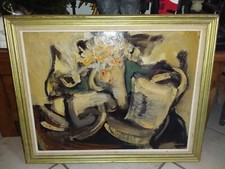 Tableau huile sur panneau signé Joseph Stamboulian 50 x 65 cm.