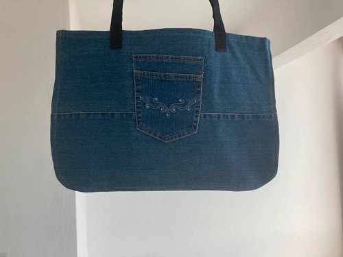 Sac jeans artisanal 12 - jeans, n°12