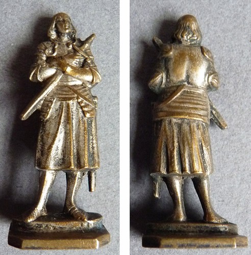 Sceau tampon cachet statuette