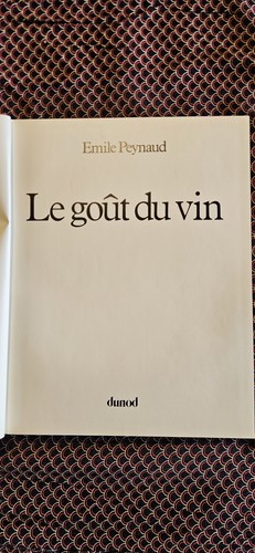 Goût vin emile - le, du