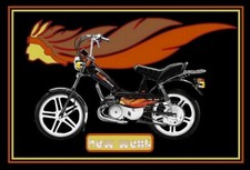 TABLEAU MOTOBECANE 51 NEW WEST