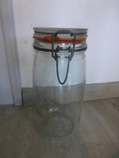 ancien bocal conserve 1L 1/2 le pratique france deco cuisine rangement vintage