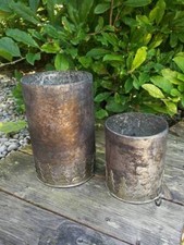 Lanterne en verre Chaac gris mat verre déco jardin lanterne table déco éclairage