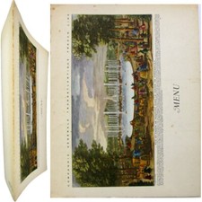 Menu paquebot France