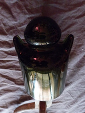 Potence EDF / Isolateur Electrique Verre "Vintage", pour Décoration Industrielle