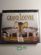 Le Grand Louvre 2000 - Nouvelle Version (4cd Rom) Big Box PC -EMME tout Windows 