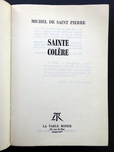 Sainte colère michel - michel, st
