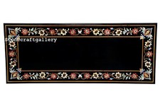 122cm x 55.9cm Marbre Café Centre Table Top Pierre Inlay Handmade