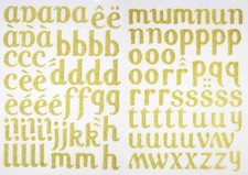 Lettre thermocollante Alphabet