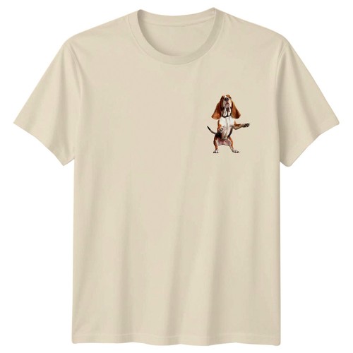 Shirt homme basset hound - basset,