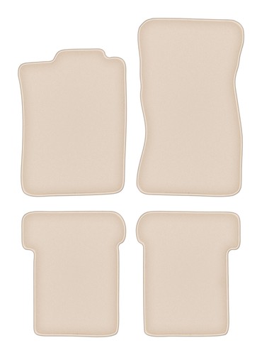 Tapis sol velours beige - tapis, en