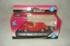 SOLIDO Sixties 4506 :  Ferrari 250 GTO 63 rouge - avec boîte d'origine