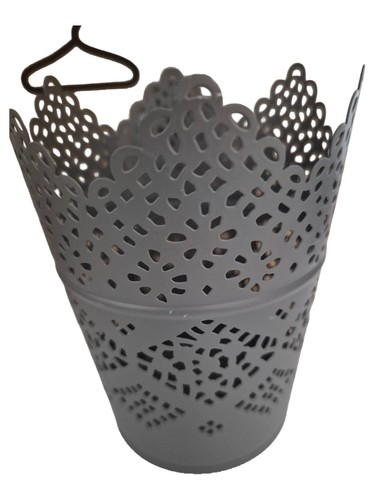 Ikea cache pot gris - ikea, charmant