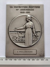 MEDAILLE PLAQUE 25 ANS LA PREVENTION ROUTIERE Ref23266J